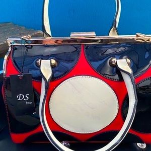 DS bags purse with matching clutch